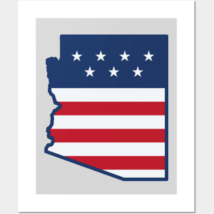 Stars and Stripes Arizona Posters and Art